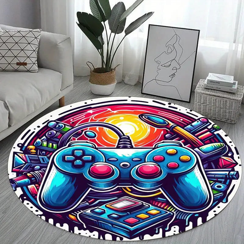 Waterproof Round Gaming Carpet